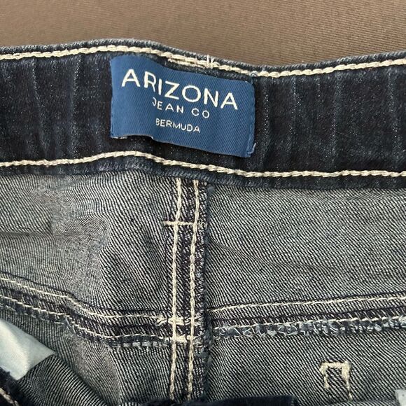 Arizona Jeans Co Sunshine T-Shirt with Denim Jean Shorts Girls Plus Size 18.5 - Picture 8 of 10